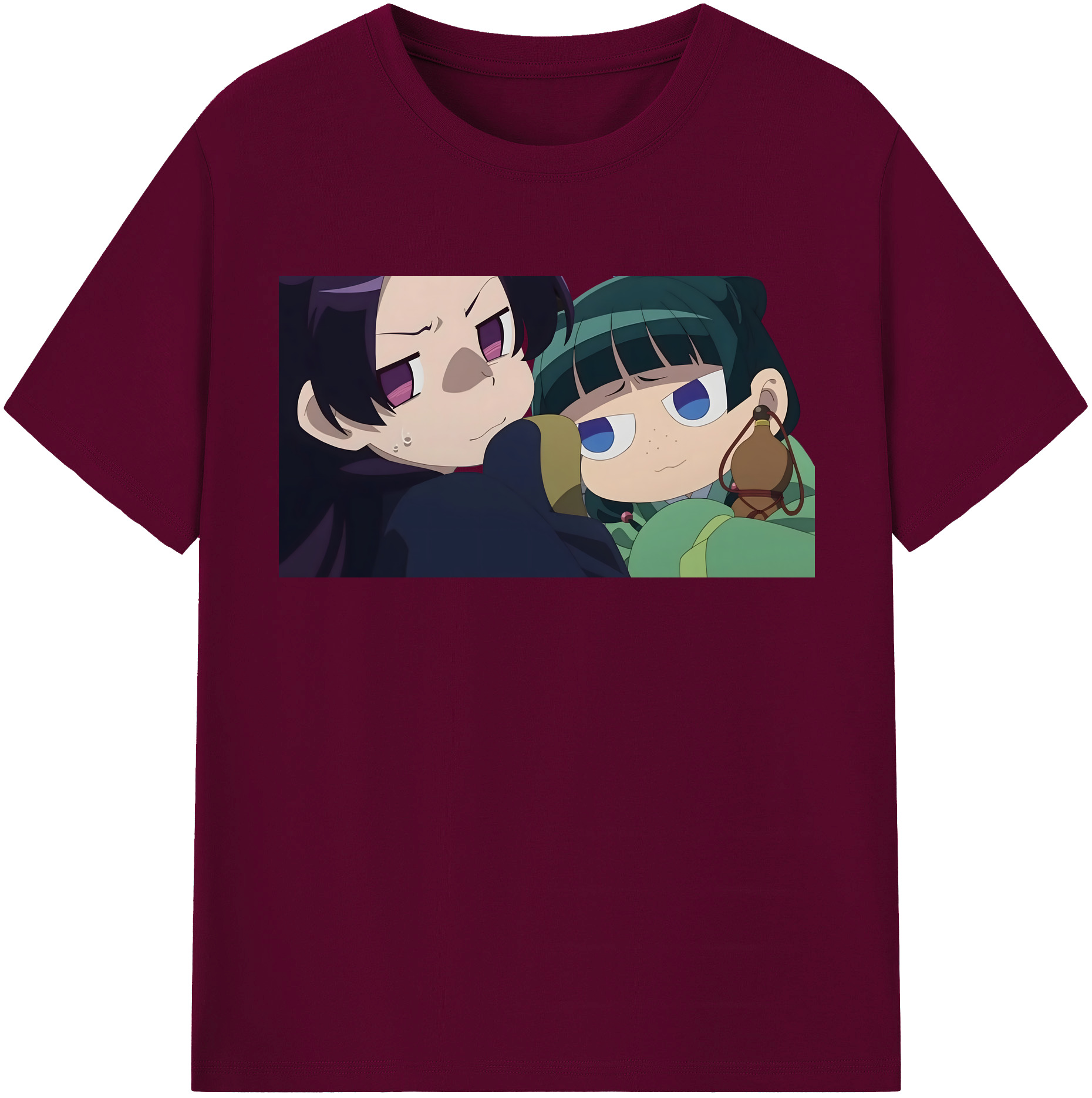 （画像用） 薬屋のひとりごと The Apothecary Diaries レディースカジュアルプリントTシャツ（綿100％）